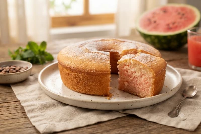 Bolo de Melancia Fofinho