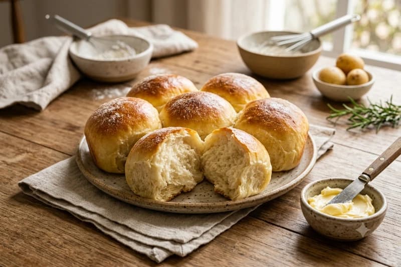 Pão de Batata Caseiro