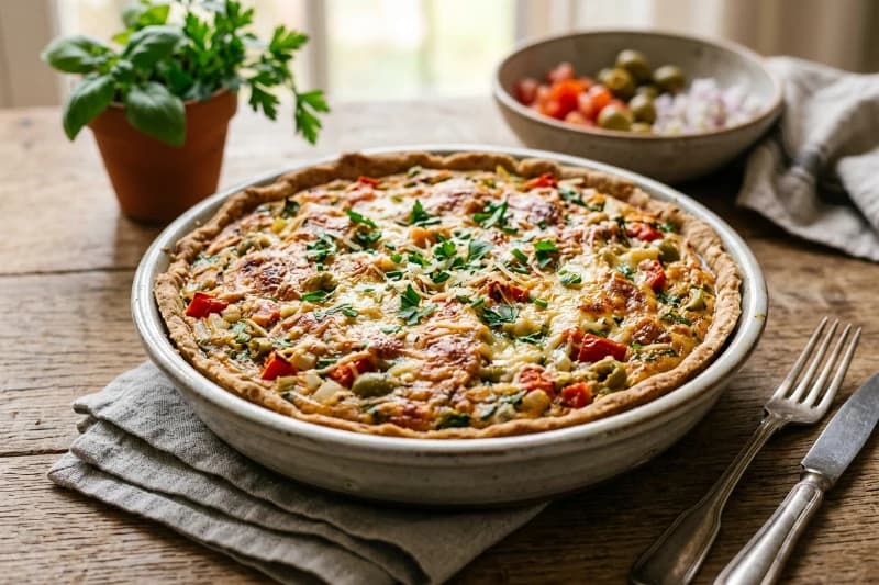 Torta de Legumes Fácil