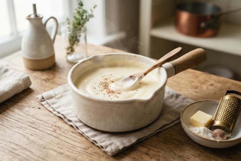 Molho Béchamel Clássico